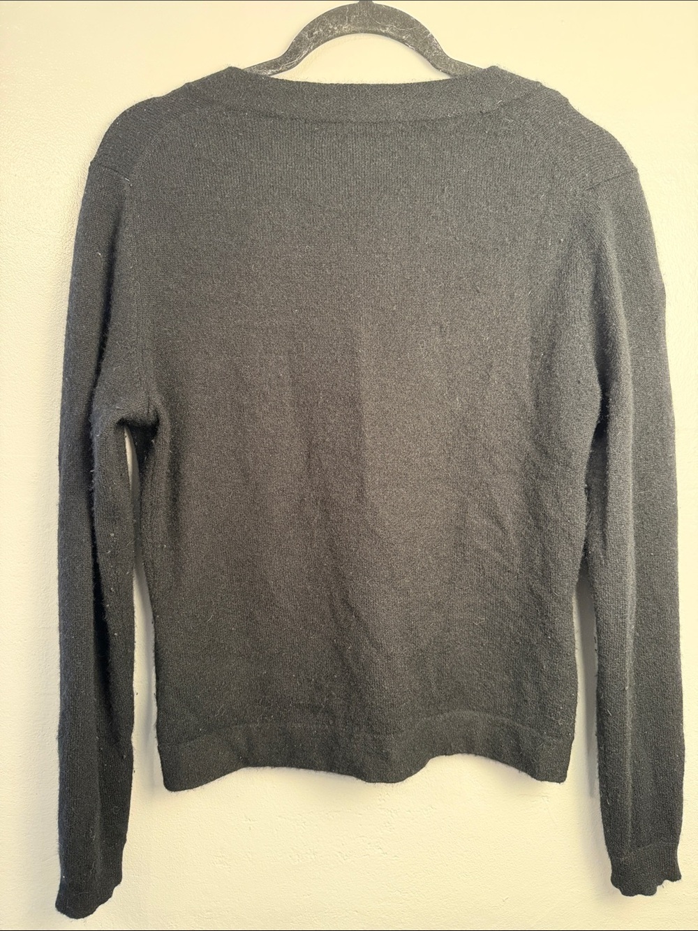 Charter Club 100% Cashmere Cardigan size small charcoal - Picture 5 of 8